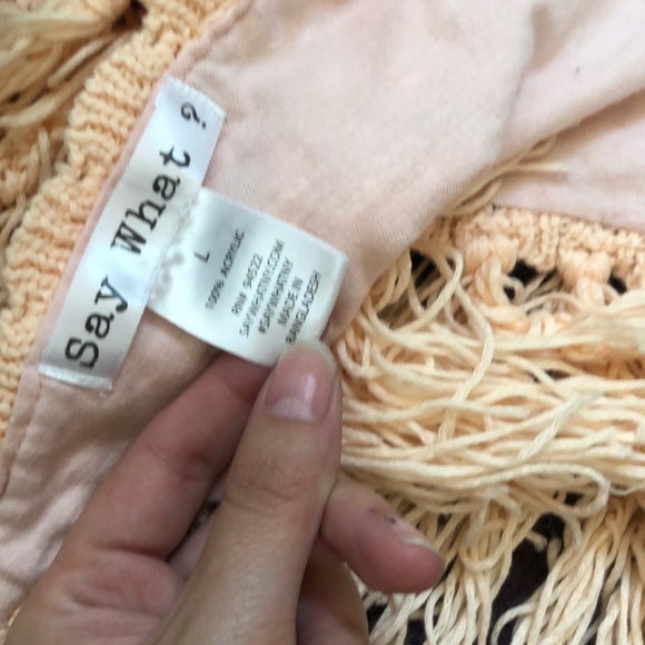 Crop top/bathing suit cover - Picture 2 of 2